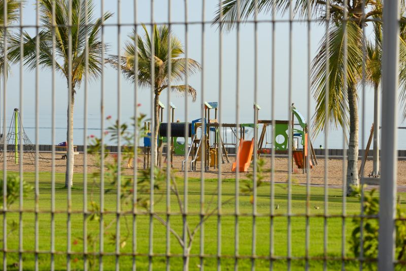 Playground Fence Installation