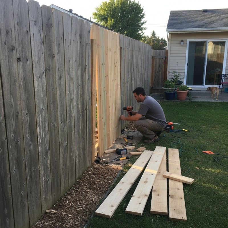 Privacy Fence Gate Repair